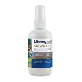 MicrocynAH Oral Care Spray สเปรย์ทำความสะอาดช่องปาก ลดการสะสมของคราบหินปูนสำหรับสัตว์เลี้ยง