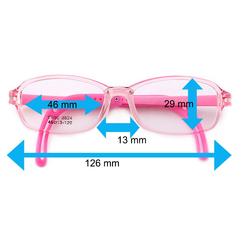 korea-แว่นตาแฟชั่นเด็ก-แว่นตาเด็ก-รุ่น-8824-ขาข้อต่อ-วัสดุ-tr-90-สำหรับตัดเลนส์-เบาสวมไส่สบาย