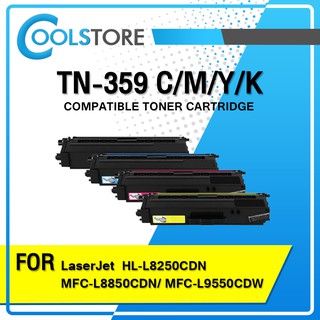 COOLS หมึกเทียบเท่า TN359/TN-359/359BK/359C/359M/359Y For Printer Brother HL-L8250CDN / HL-L8350C/L9550CDW