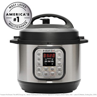 หม้อแรงดันอเนกประสงค์ Instant Pot Duo 30 Mini รุ่นเล็ก 7-in-1 Electric Pressure Cooker 3 Quart 220V UK Imported ใช้ไฟไทย