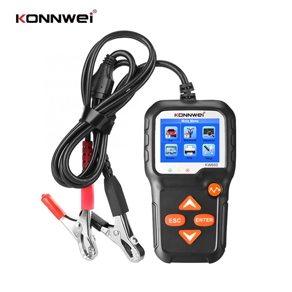 konnwei-kw650-เครื่องทดสอบแบตเตอรี่อัตโนมัติ-สําหรับเครื่องวิเคราะห์รถยนต์-6v-12v