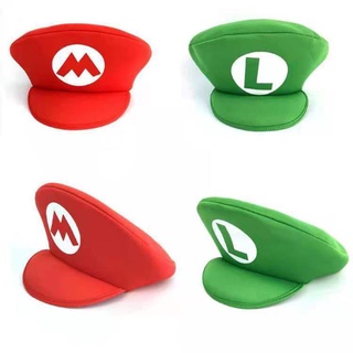 หมวกคอสเพลย์ Super Mario Luigi Bros พร็อพสําหรับผู้ใหญ่ และเด็ก