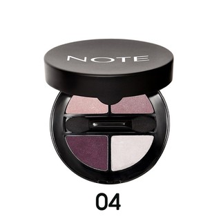 NOTE COSMETICS LUMINOUS SILK QUATTRO EYESHADOW 04