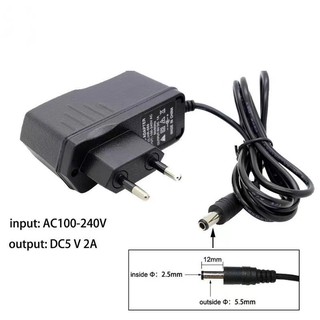 อะแดปเตอร์ DC 5V 2A  Adaptor พร้อมส่งที่ไทย