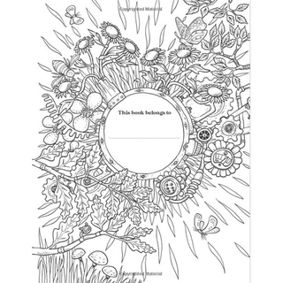 Night Garden Coloring Book (R.J. Hampson Coloring Books) | Shopee Thailand