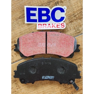 ผ้าเบรค EBC Brakes/ ผ้าหน้า Nissan X-trail T32