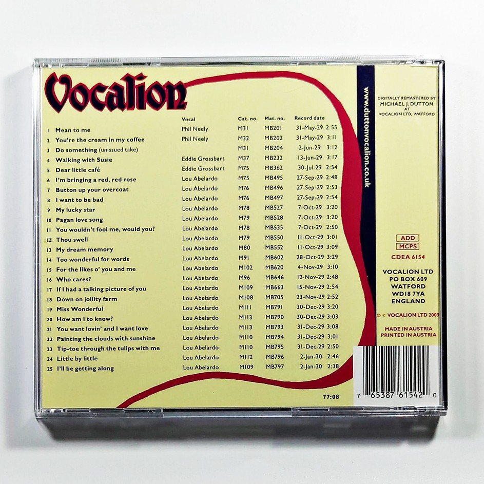 cd-เพลง-ambrose-amp-his-orchestra-volume-10-button-up-your-overcoat-vocalion-แผ่นใหม่