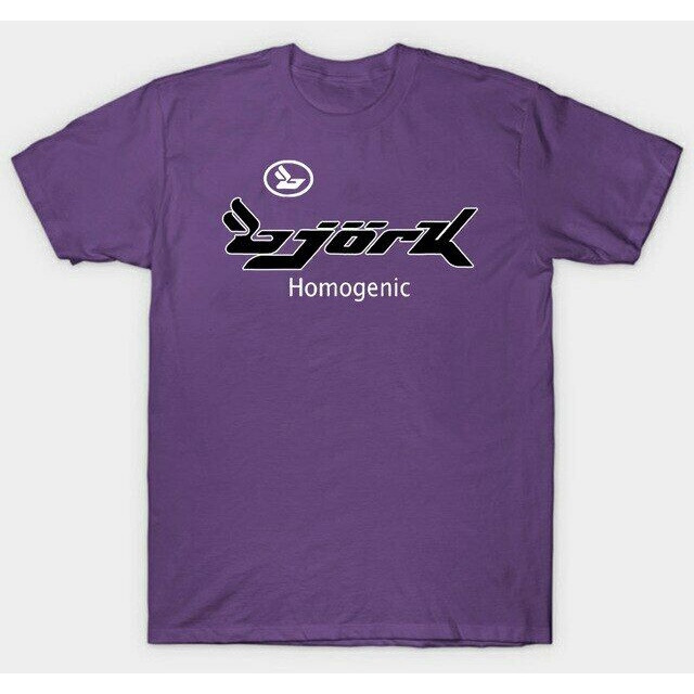 เสื้อยืดผู้ชาย-เสื้อยืด-พิมพ์ลายอัลบั้ม-bjork-genic-สีม่วง-ยุค-80s-สไตล์ฮิปสเตอร์-s-5xl