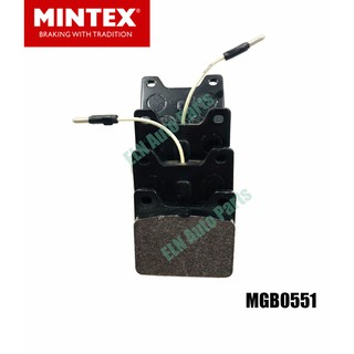 Mintex ผ้าเบรคหลัง (ของอังกฤษ) (brake pad) เปอโยต์ PEUGEOT 501 ปี 1968-1976