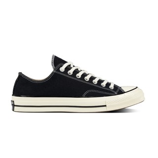 สินค้า [ลิขสิทธิ์แท้] CONVERSE Chuck Taylor All Star 70 ox (Classic Repro) - Black สีดำ รองเท้า คอนเวิร์ส แท้