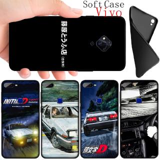 VIVO Y11 Y12 Y15 Y17 Y19 Y53 Y55 Y69 Y71 Y81 Y93 Y95 Y91 Y81s Y91C Y55s Soft Cover Phone Case Anime  Initial D First Stage AE86