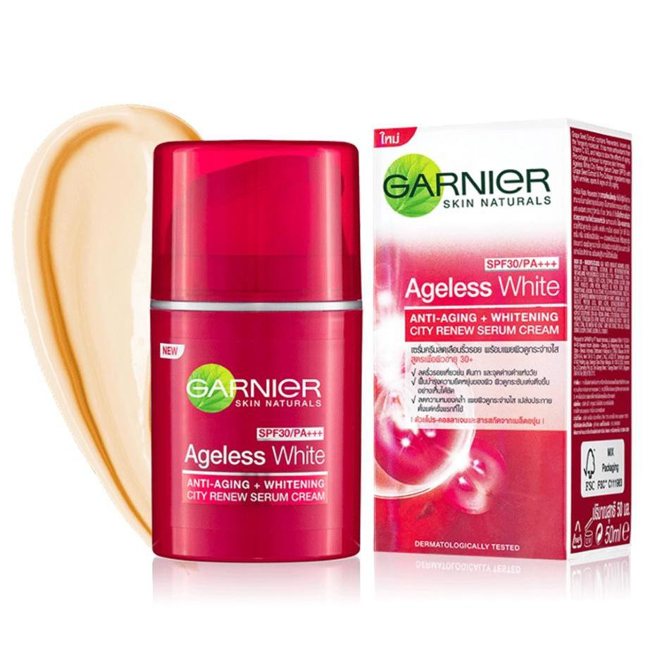 GarnierAgelessRadianceSuperSerumCreamSPF30PA++