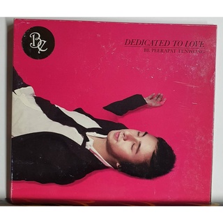 CD ซีดีเพลง DEDICATED TO LOVE BE PEERAPAT TENWONG