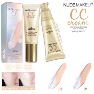 Odbo Nude Makeup CC Cream SFP15+++