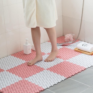 แผ่น PVC กันลื่น E0014 แผ่นกันลื่น ใช้วางในห้องน้ำ ห้องครัว หรือพื้นที่ที่เปียกตลอดเวลา 4 สี