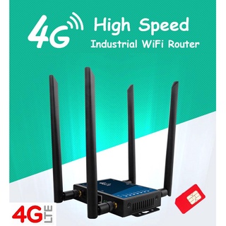 ภาพหน้าปกสินค้า4G Wifi Router Industrial 4 Dtachble Antennas SMA Port เราเตอร์ ใส่ซิม High-Performance Industrial ซึ่งคุณอาจชอบราคาและรีวิวของสินค้านี้