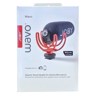JOBY Wavo Superior Sound Quality On-Camera Vlogging Microphone, JB01675-BWW