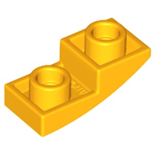Lego part (ชิ้นส่วนเลโก้) No.24201 Slope Curved 2 x 1 Inverted