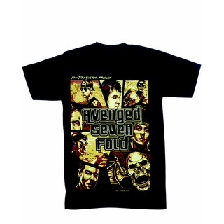 เสื้อยืด t-shirt ลาย Avenged Sevenfold 06