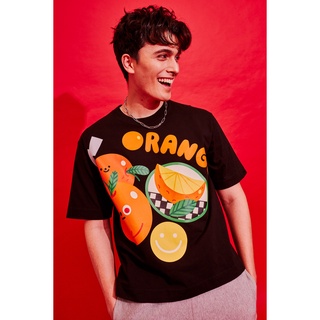 (1piece) Orange boxy t-shirt | 22MM.T collection