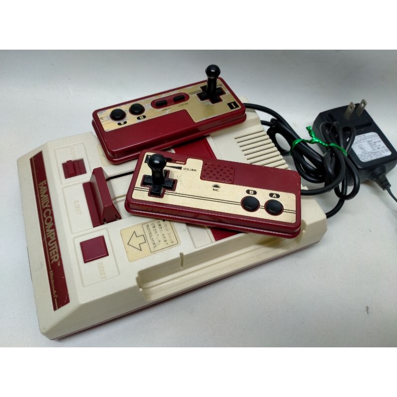 Famicom แท้ Japan จอยแบบโยกคู่ ไมค์ดัง ไฟไทยพร้อมเล่น ระบบ AV SFC Super ...