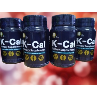 ภาพหน้าปกสินค้าเคแคล K-Cal ผลิตภัณฑ์เสริมอาหาร Vitamin K2  MK7, Calcium Megnesium ที่เกี่ยวข้อง