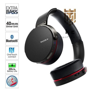 ราคาและรีวิวSony mdrxb 950 BT / B Extra Bass หูฟังบลูทูธ