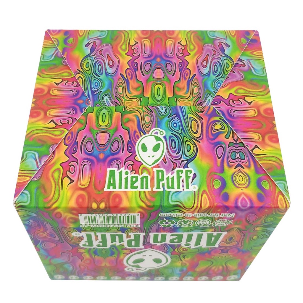 ภาพสินค้า78-110mm กระดาษสมุนไพร Alien Puff สีรุ้ง-ห่อแม่เหล็ก Clost บรรจุที่มีคุณภาพสูง จากร้าน plearngun บน Shopee ภาพที่ 6