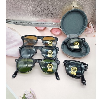 783BL แว่นตากันแดด แว่นพับได้ ใช้ได้ทั้งหญิง-ชาย แว่นกันแดดแฟชั่น เก็บทรงสวย UV400