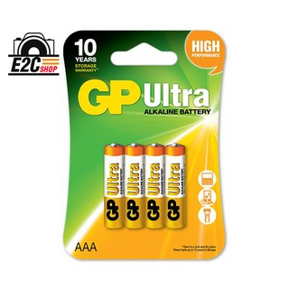 GP ALKALINE ULTRA AAA 1.5V แพค4