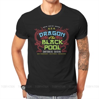 ROUNDคอลูกเรือNeckเสื้อยืดคอกลม พิมพ์ลายการ์ตูน Dragon of the Black Pool Invincible Mark Grayson Nolan Omni-Man สําหรับผ