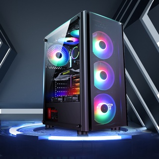 ภาพหน้าปกสินค้าเคสคอม RGB เคสคอมพิวเตอร์ ATX  Computer Case  ไฟปรับระดับ Gaming M-ATX ITX VENUZ Computer Case รับประกัน5 ปี ที่เกี่ยวข้อง