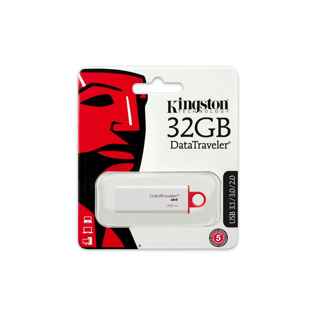 ภาพหน้าปกสินค้าKingston แฟลชไดร์ฟ DataTraveler G4 USB 32GB 64GB 128GB จากร้าน bigg1168 บน Shopee