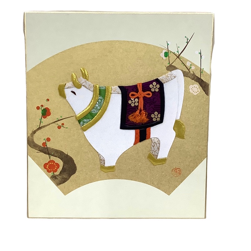 ศิลปะภาพญี่ปุ่น-จาก-ผ้ากิโมโนตัวนูน-งานละเอียด-เหมาะสำหรับ-ตกแต่ง