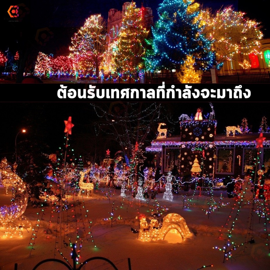 ภาพหน้าปกสินค้าไฟแต่งห้อง ไฟปีใหม่ ไฟกระพริบ led 100 ดวง ไฟ led ไฟตกแต่งห้อง ไฟประดับห้อง ไฟแต่งห้อง ถ้าต้องการจำนวนเยอะทักแชทได้ จากร้าน khongdee6 บน Shopee