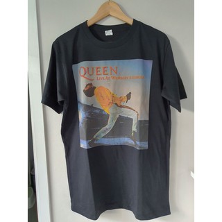 เสื้อยืดพิมพ์ลายแฟชั่นUq2v /Queen Freddie Mercury เสื้อยืด T- shirt! เสื้อยืดคอกลมผ้าฝ้าย