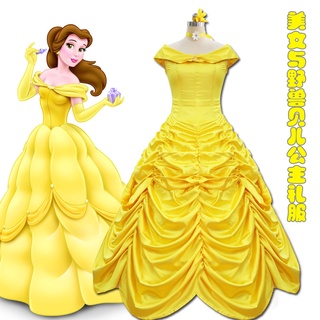 Grimm fairy tale Beauty and Beast COS baby princess dress stage costume full set cos clothing spot quality assurance XGK6