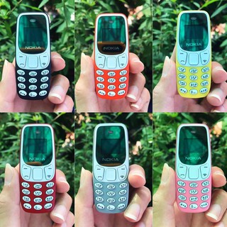 NOKIA โทรศัพท์มือถือ  (สีเหลือง)  ใช้งานได้ 2 ซิม โทรศัพท์ปุ่มกด รุ่นใหม่2020 โทรศัพท์จิ๋ว มือถือจิ๋ว  โนเกียจิ๋ว