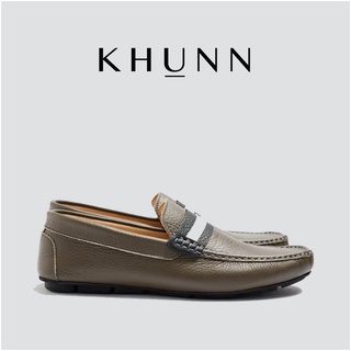 ภาพหน้าปกสินค้าKhunn (คุณณ์) รองเท้า รุ่น Navy สี Olive GREY ที่เกี่ยวข้อง