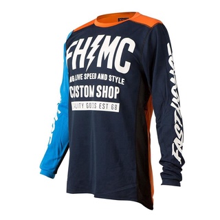 Fasthouse Pro เสื้อกีฬา เสื้อแข่งรถจักรยานยนต์วิบาก BMX MTB MX