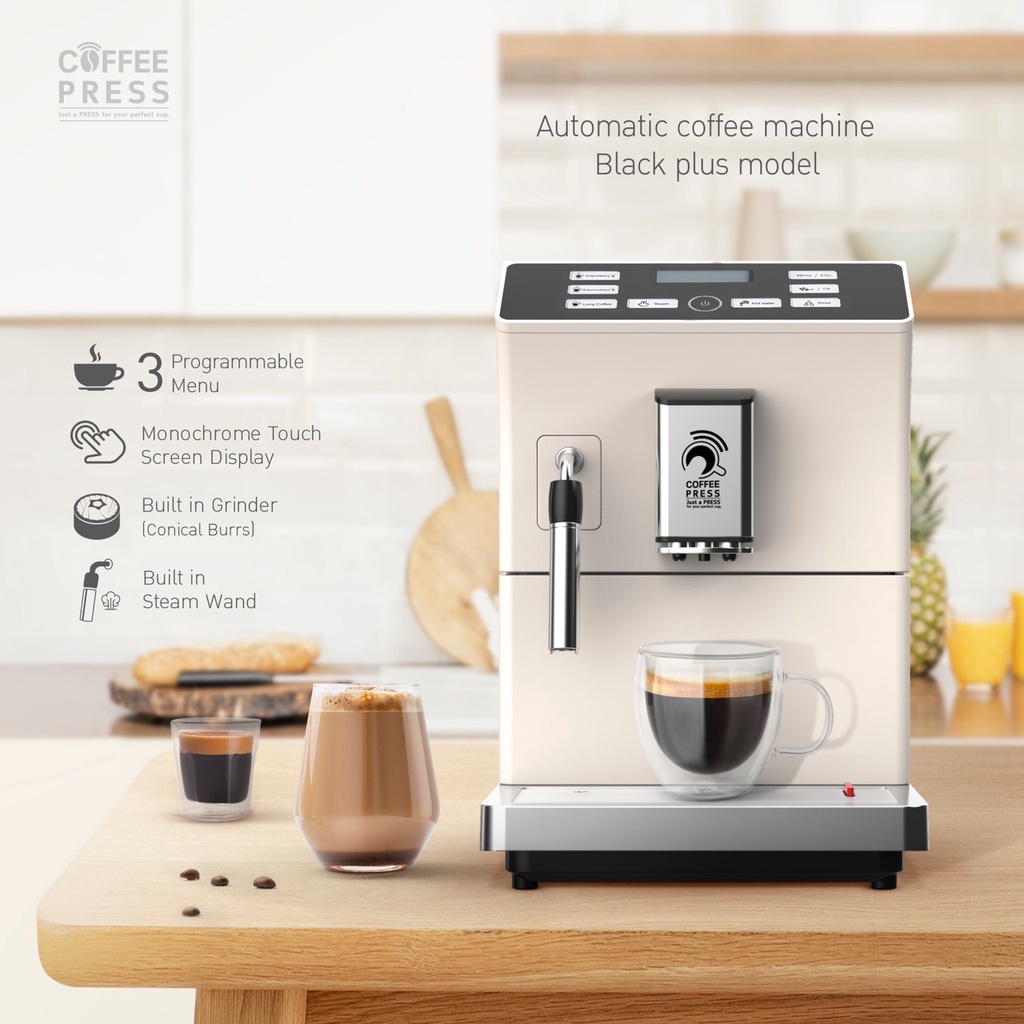 coffee-press-เครื่องชงกาแฟสด-เอสเปรสโซ่อัตโนมัติ-full-automatic-espresso-coffee-machine-black-plus-model