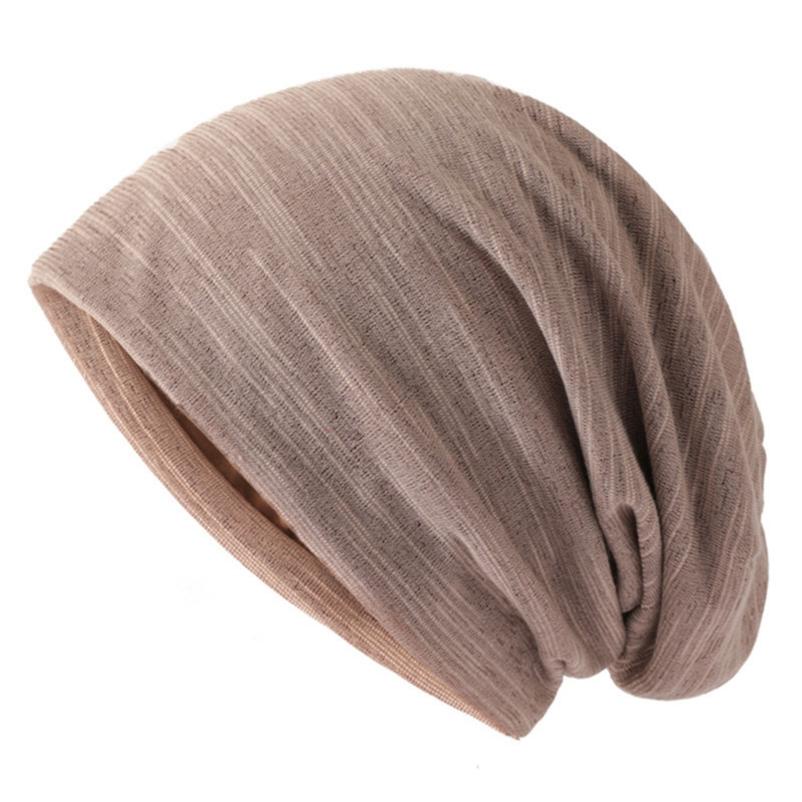 หมวกบีนนี่-ผ้าถัก-ลายทาง-กันลม-สีพื้น-เหมาะกับฤดูใบไม้ผลิ-และฤดูใบไม้ร่วง-สําหรับผู้หญิง-และผู้ชาย