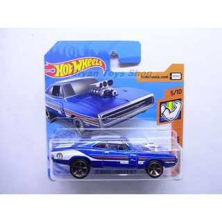 Hot Wheels Sc 70 Dodge อุปกรณ์ชาร์จแบต R / T สีฟ้า rZ85