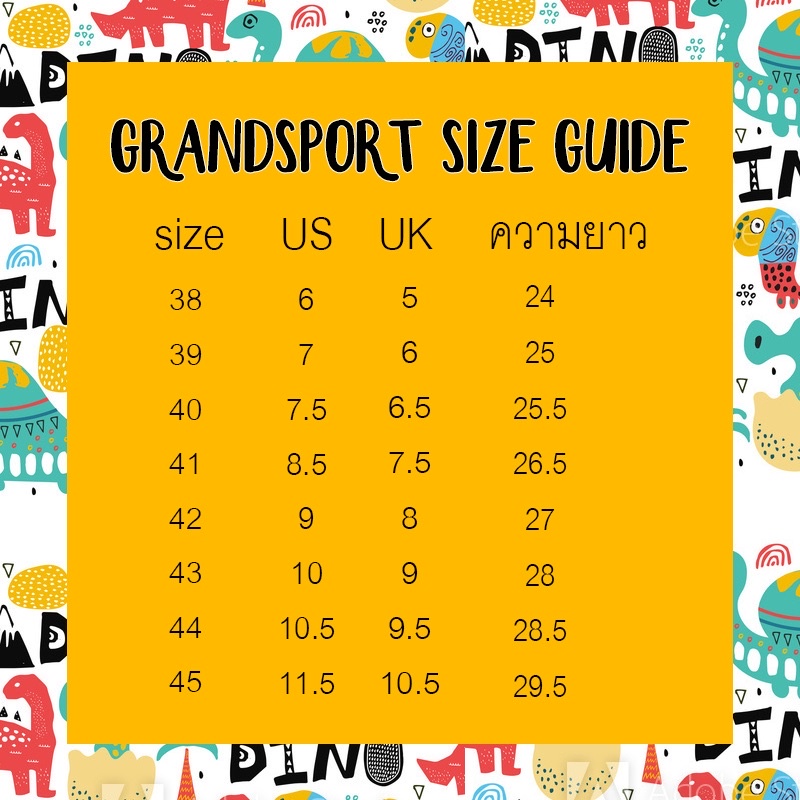 ไซซ์-37-45-รองเท้าฟุตซอล-แกรนด์สปอร์ต-grandsport-primero-mundo-r-337029