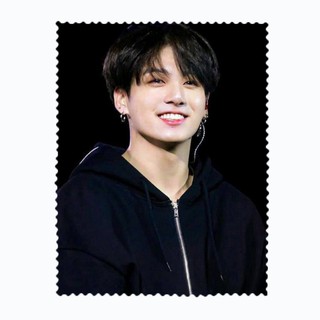 ผ้าเช็ดแว่นตา ผ้าเช็ดเลนส์ ผ้าเช็ดแว่น จอโทรศัพท์ Kpop BTS Bangtan บีทีเอ็ส บังทัน Jeon Jungkook จอน จองกุก