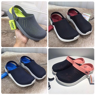 แท้ Crocs LiteRide Clog รองเท้าแตะ รองเท้าหัวโต มาใหม่สุดฮิต ใส่ได้ทุกเพศ หิ้วนอก ถูกกว่าshop