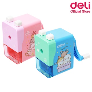 ภาพหน้าปกสินค้าDeli 0739 Pencil Sharpener เครื่องเหลาดินสอ แบบพกพา ลายแฟนซี สุดน่ารัก กบ กบเหลาดินสอ ที่เหลาดินสอ เครื่องเขียน school ซึ่งคุณอาจชอบราคาและรีวิวของสินค้านี้