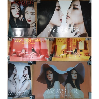 Poster ของแท้ พร้อมส่ง RED VELVET - IRENE &amp; SEULGI - Monster (Top/Middle/Base)