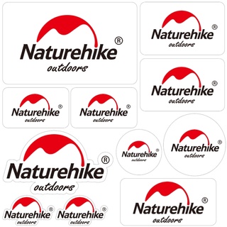 Naturehiket สติ๊กเกอร์ PVC แคมป์ปิ้ง ไดคัท Sticker Camping ขนาด 22cm x 28cm จำนวน 1 ชื้น