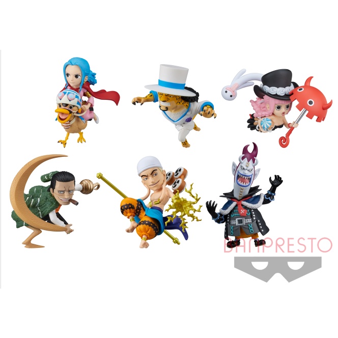 One Piece - Pack de Figurines WCF The Great Pirates 100 Landscapes vol.6